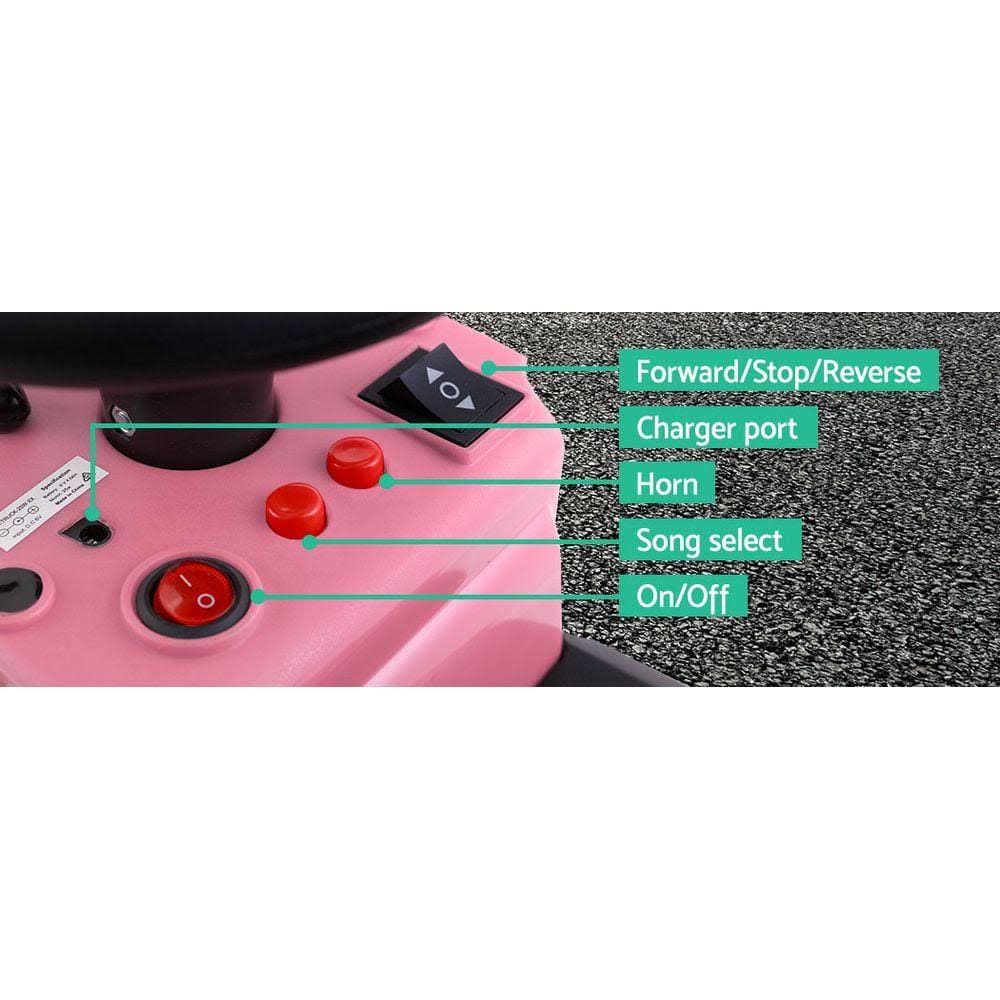 Pink Ride On Electric Car for Kids O329