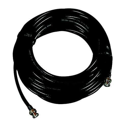 BNC-to-BNC Remote Antenna Extension Cable, Black, 50 ft R755