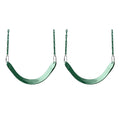 Green Swing Set Bundle with Swing Seats with Chains (2-Pack) W368559