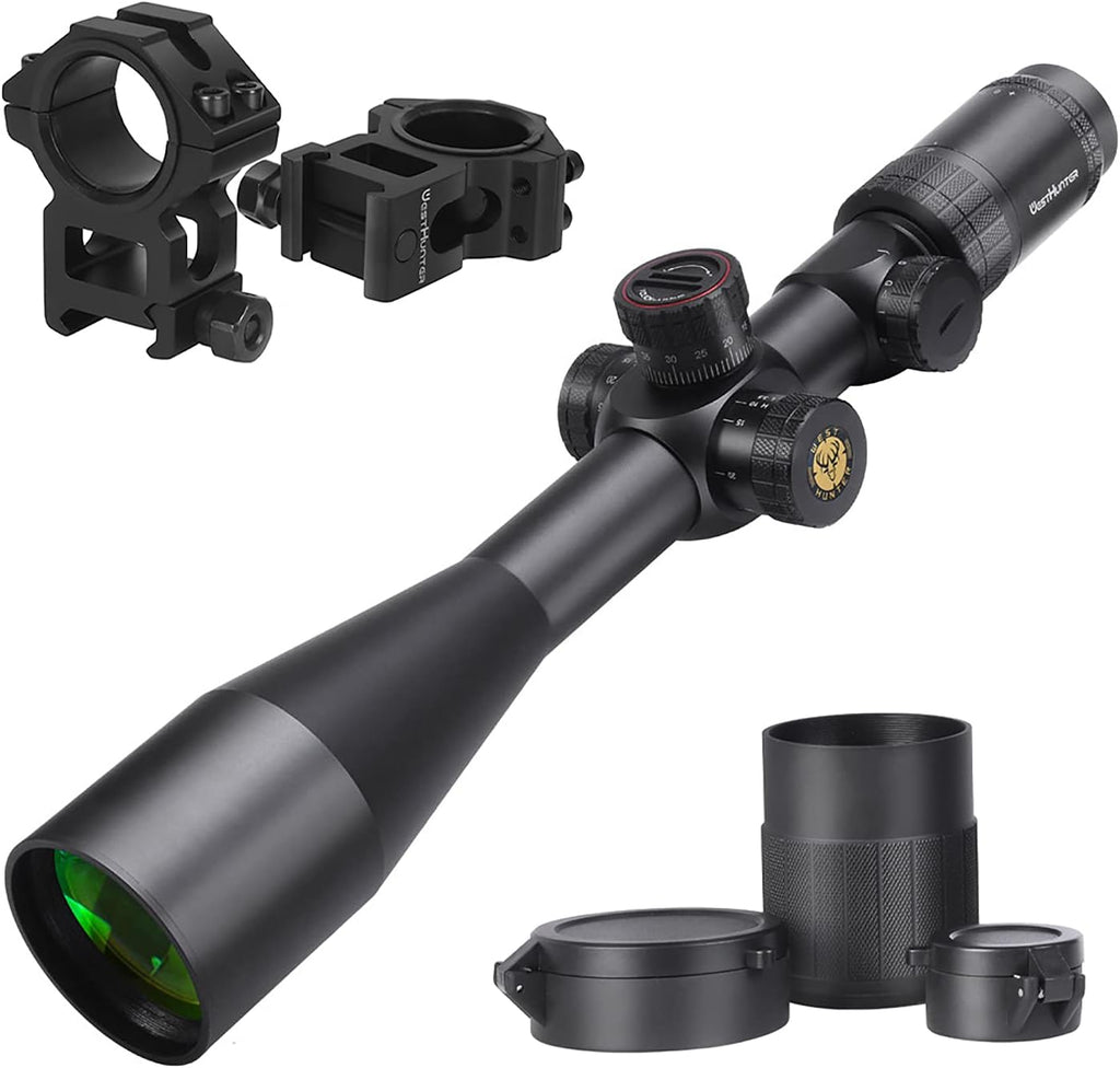 30 mm Tube First Focal Plane Illuminated Etched Glass Reticle Tactical 1/10 MIL Precision Shooting Scope F4043