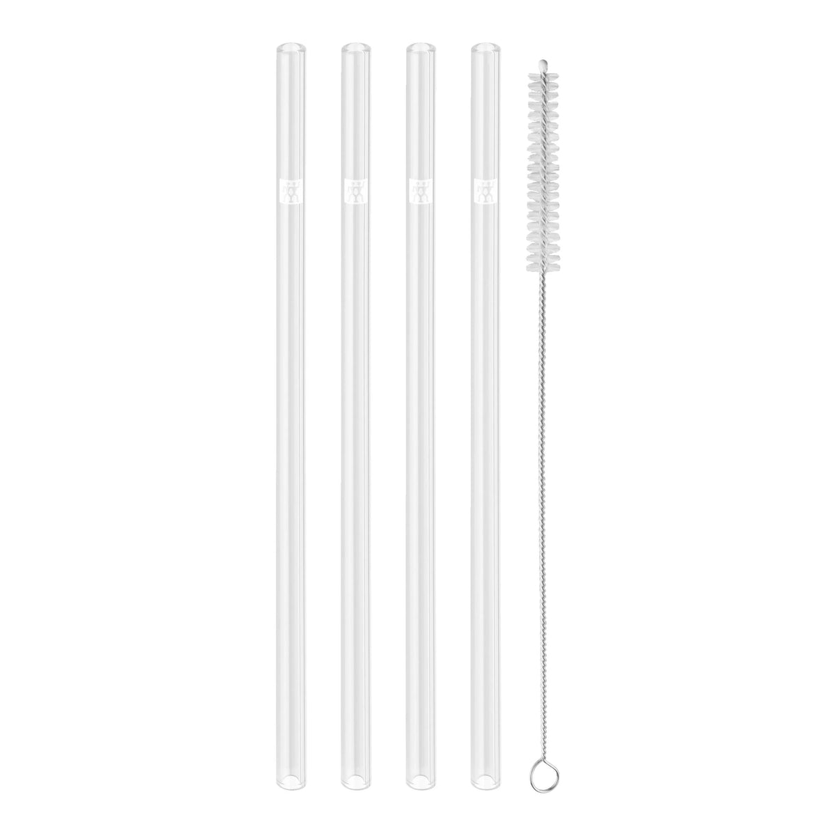 4pc Glass Straw Set P670