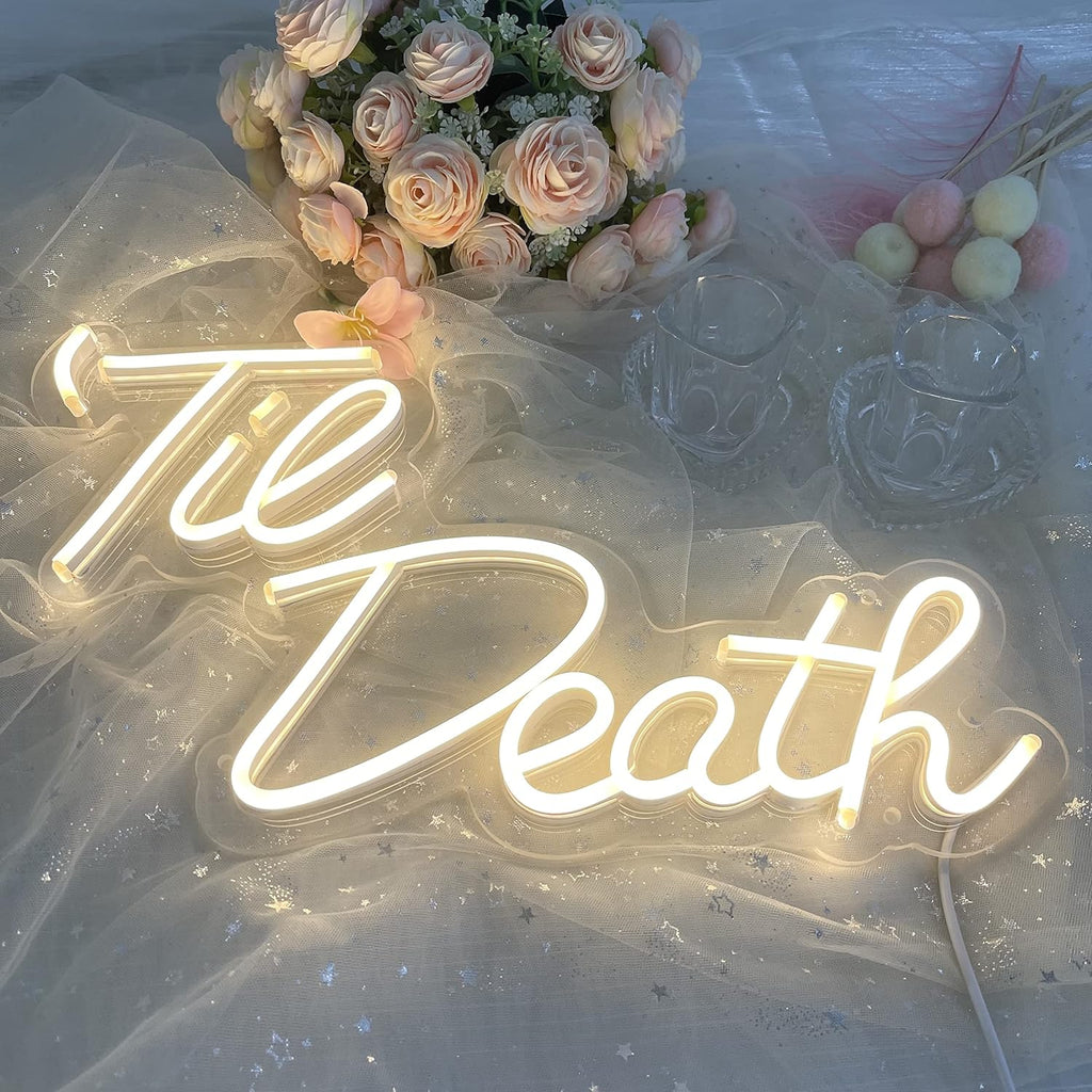 Warm White Neon Sign U966073
