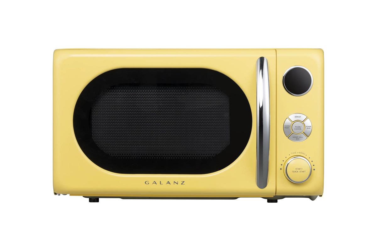 0.7 Cu ft 700 Watts Blue Retro Countertop Microwave Oven Z91592