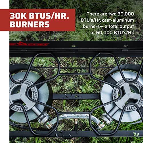 2 Burner Outdoor Camping Cooking Stove R822