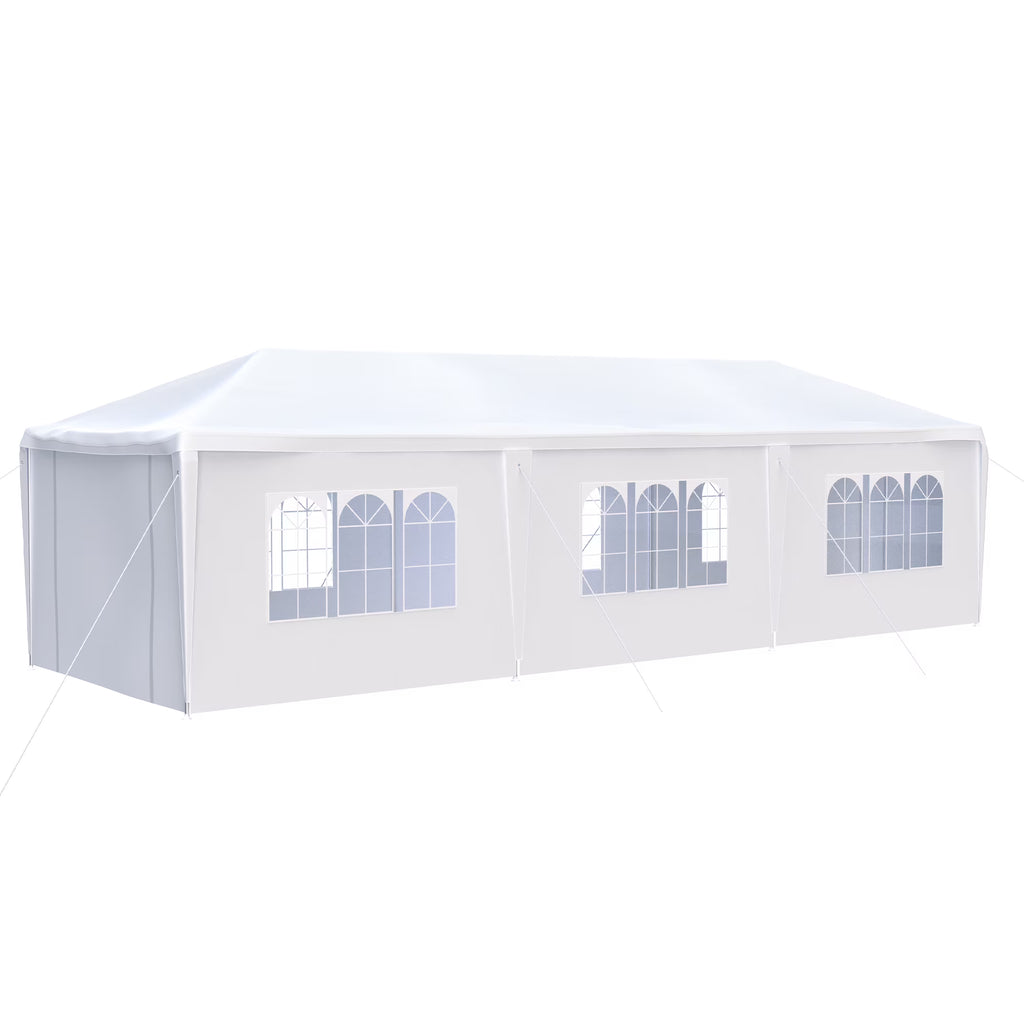 10x30' Outdoor Canopy Tent with 8 Removable Sidewalls E156