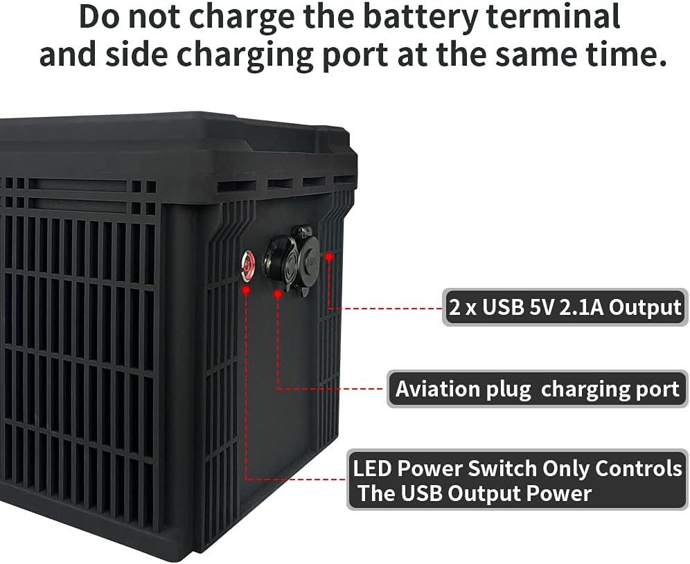 12V 200Ah LiFePO4 Battery with Built-in BMS L956030