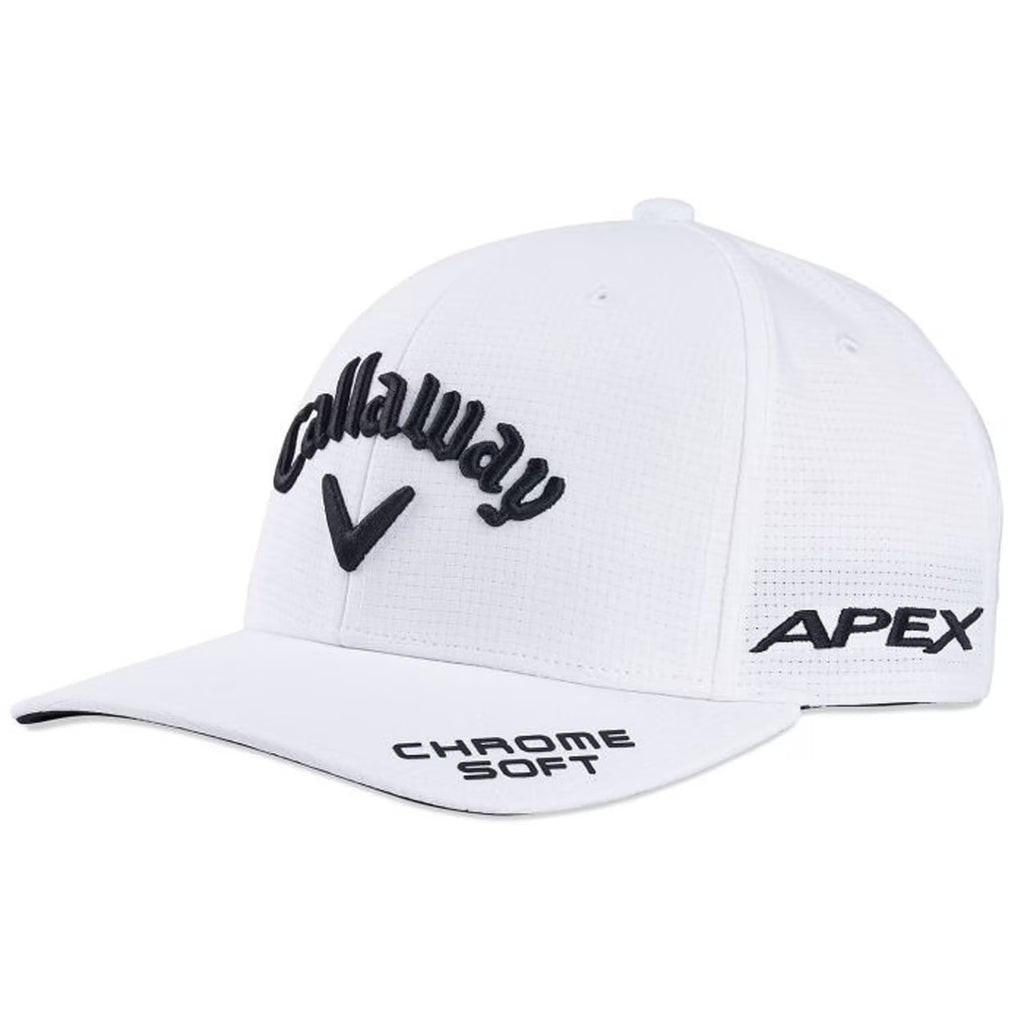 White Adjustable Golf Hat H84597