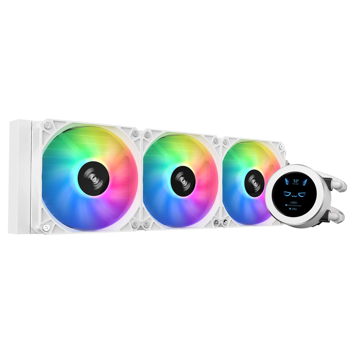 360 CPU Liquid Cooler White A218