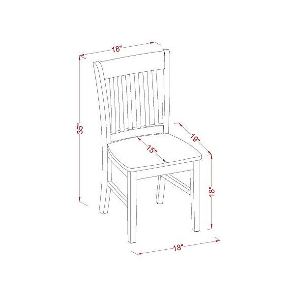 Black Round Kitchen Table and 4 Dinette Chairs 5-Piece Dining Set X5425