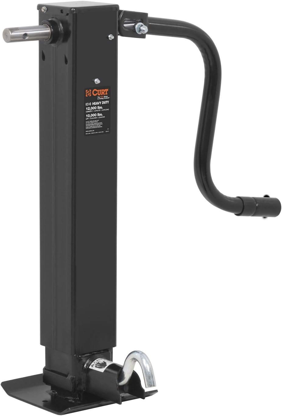 Direct Weld On Heavy-Duty Trailer Jack, 12,000 lbs. H22589