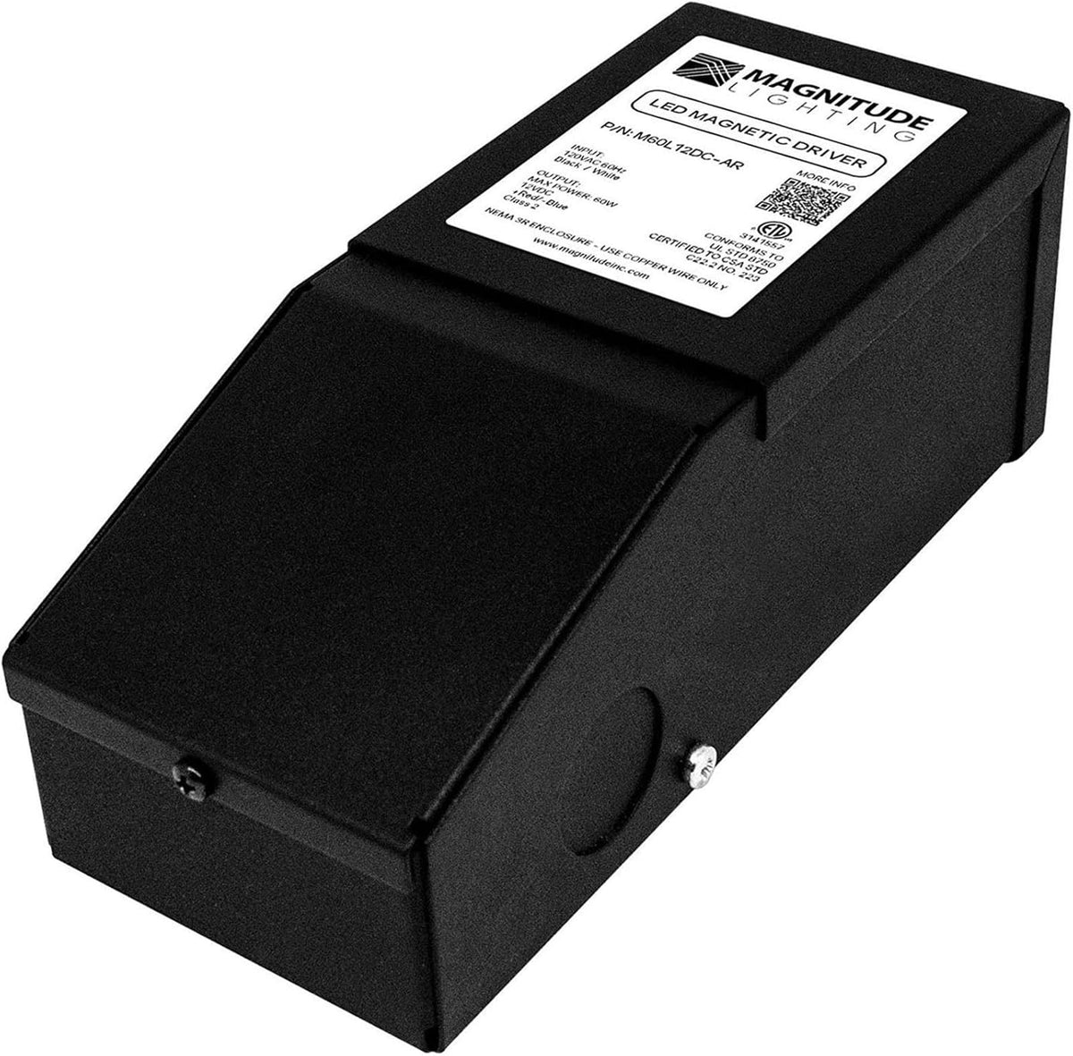LED Dimmable Driver 150W (2.5A), Magnetic, 110V AC-24V DC Transformer, Low Voltage Power Supply R292761
