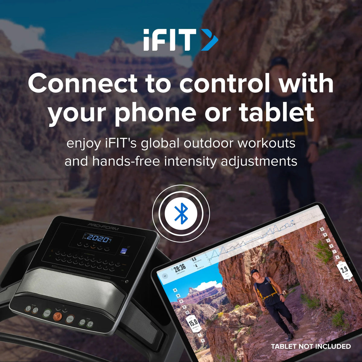 Carbon TL Treadmill with Display and Tablet Holder W624