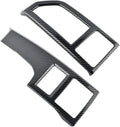 Carbon Fiber Pattern Air Conditioner Vent Cover AC Outlet for Ford F150 2015-2020 O993858