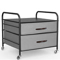 Mini Fridge Stand with 2 Drawer Storage N4849