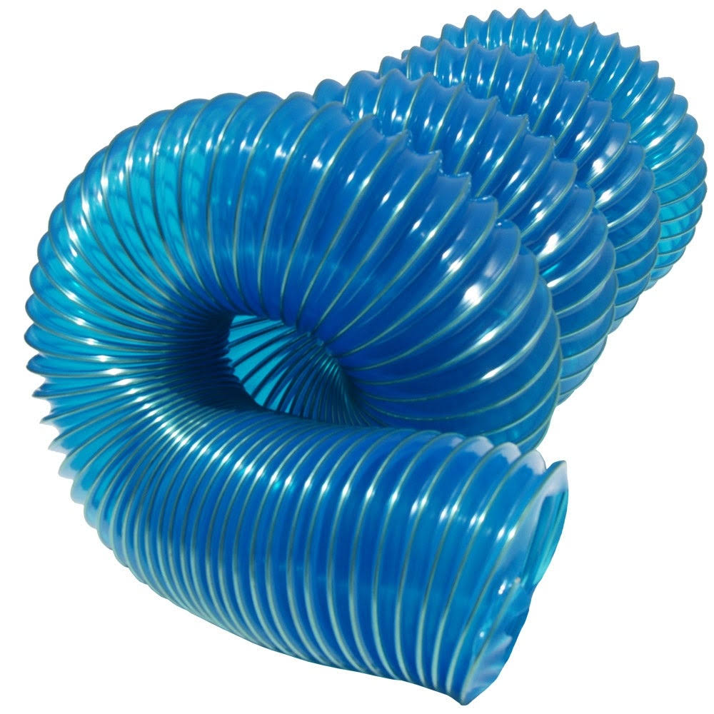 Blue 2.5x22 ID x 25 ft PVC Flexduct G59251