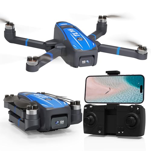 Brushless Motor Drone with 1080P Camera Blue Z9191