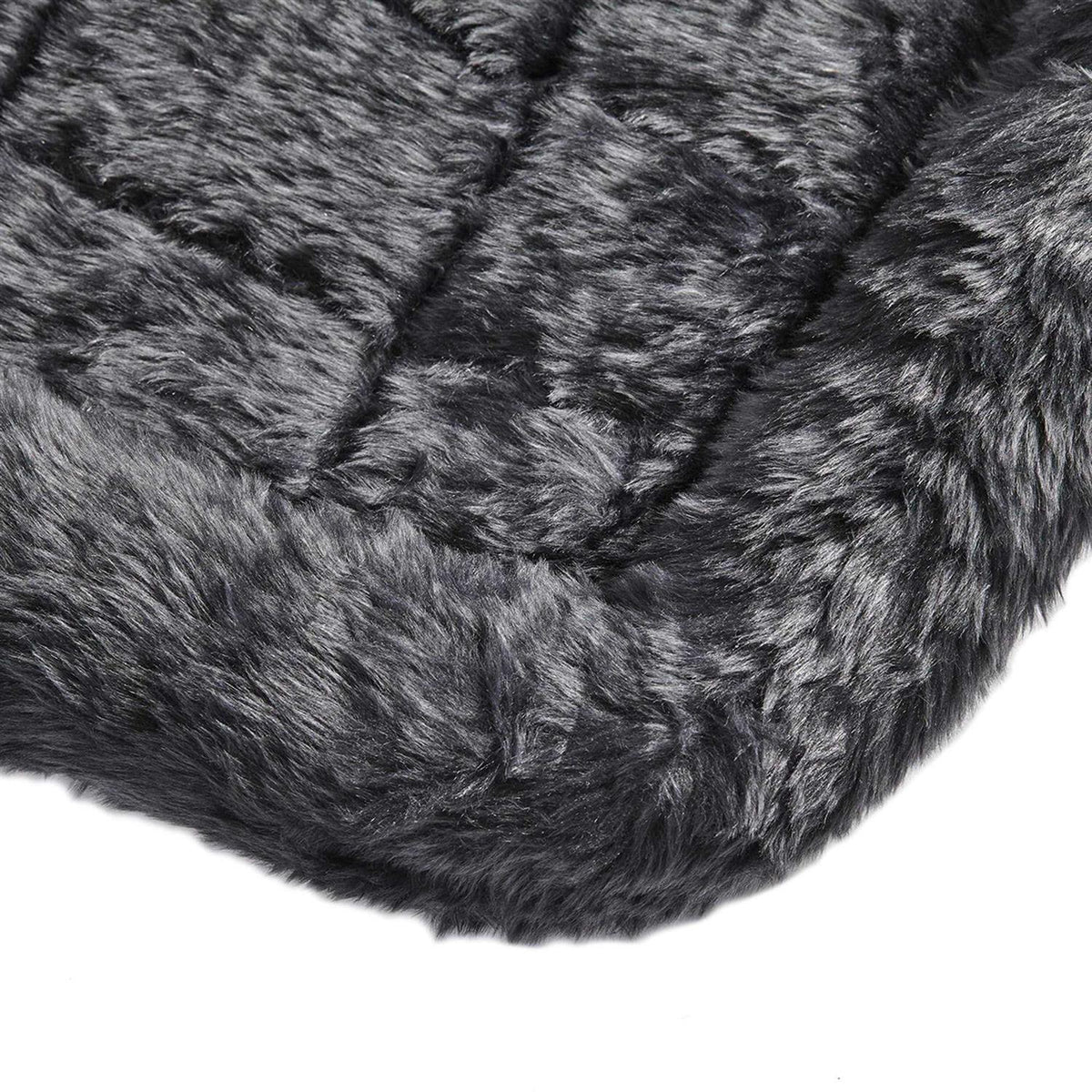 Gray Bolster Dog Bed H351163
