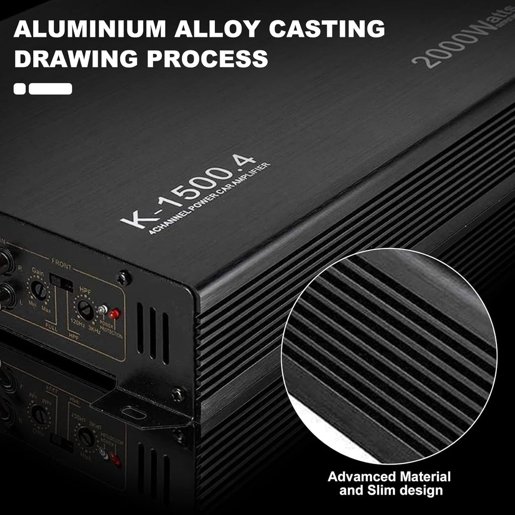 2000W 4 Channel Car Amplifier R38980