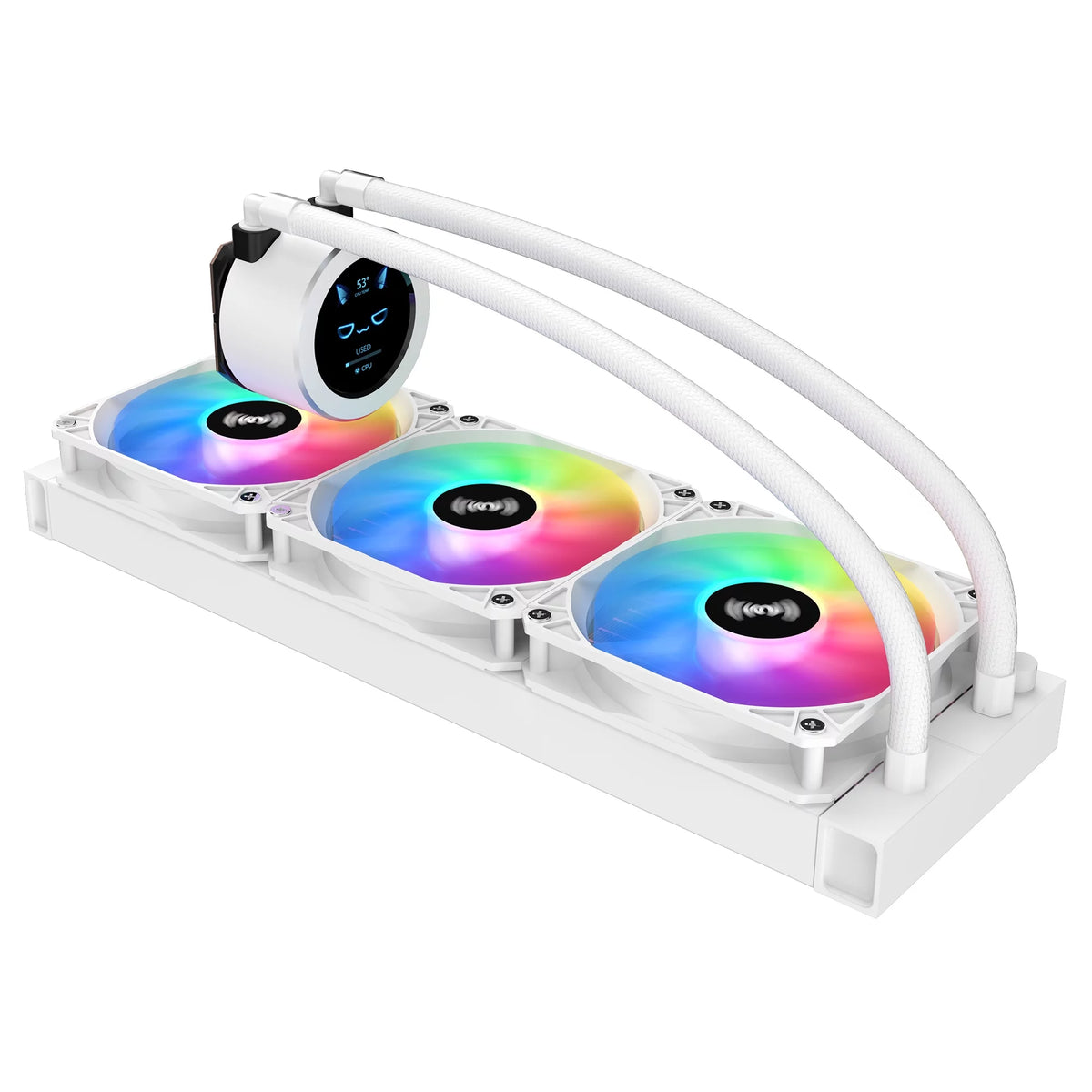 360 CPU Liquid Cooler White A218