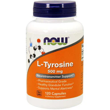 L-Tyrosine 500mg 120 Capsules J979677