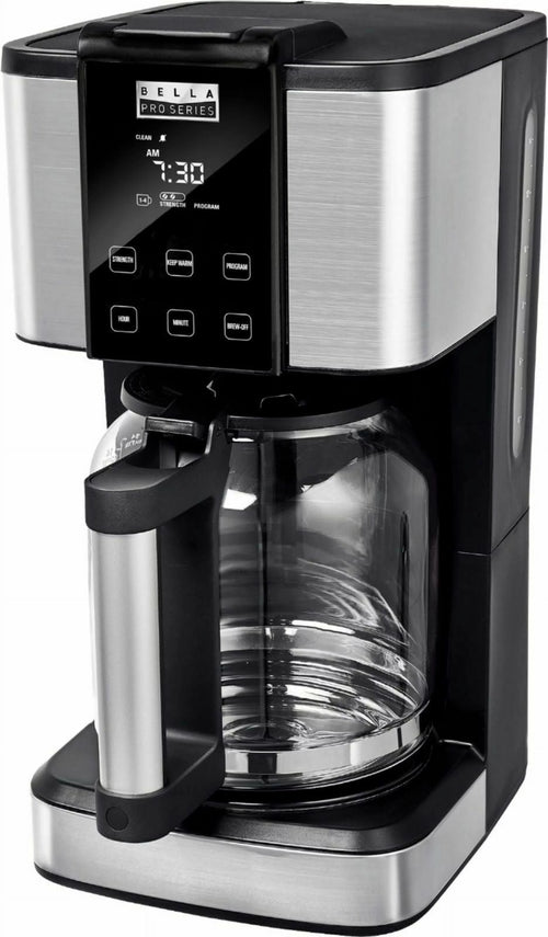 14-Cup Touchscreen Coffee Maker Stainless Steel D124