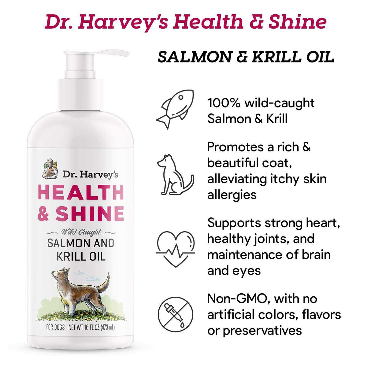 Salmon & Krill Oil 16oz N98867