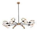 8 Light Ceiling Fixture R613