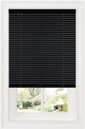 1" Vinyl Blackout Cordless Window Blinds, 64L x 34W Inches J91034