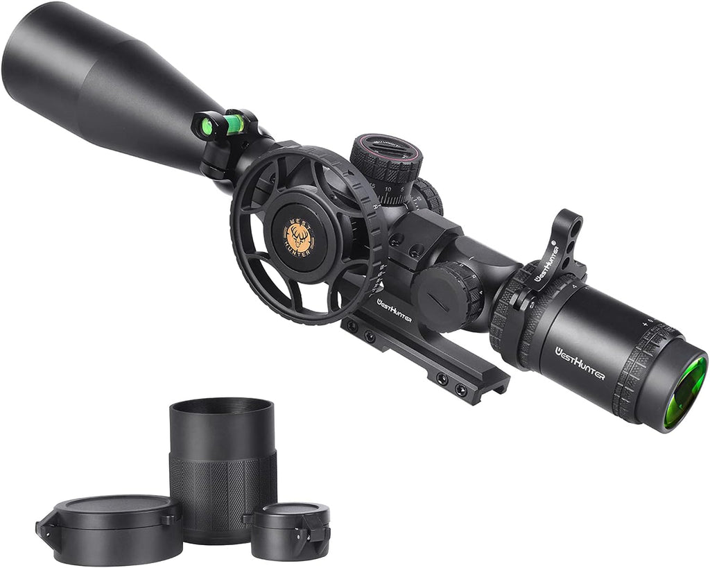 30 mm Tube First Focal Plane Illuminated Etched Glass Reticle Tactical 1/10 MIL Precision Shooting Scope F4043