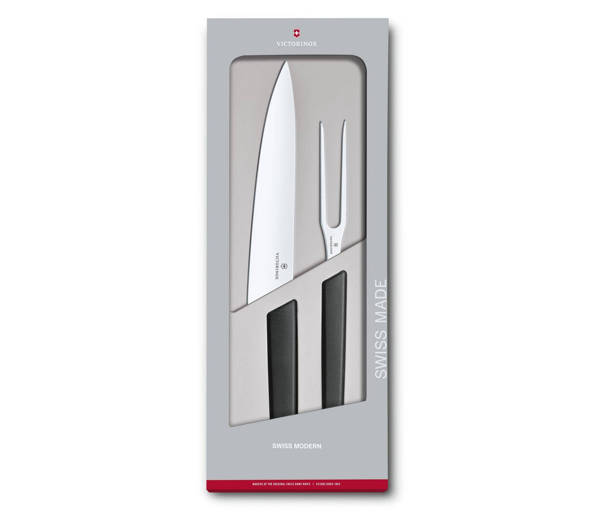 Carving Set - Black K569