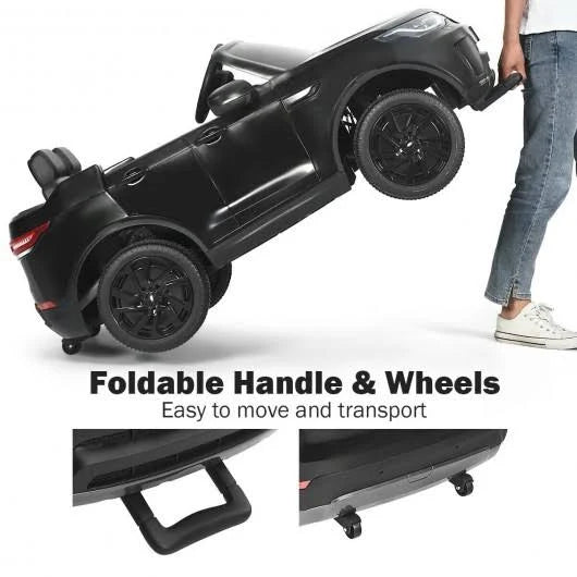 Black 2-Seater Ride on Car Q361
