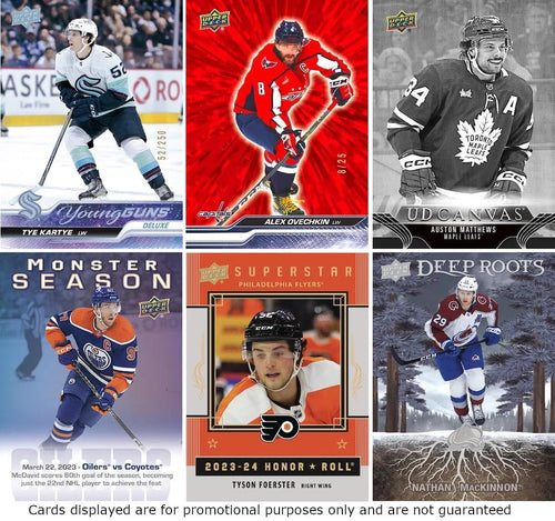 2023-24 Upper Deck Series 2 Hockey Mega Blaster A7868