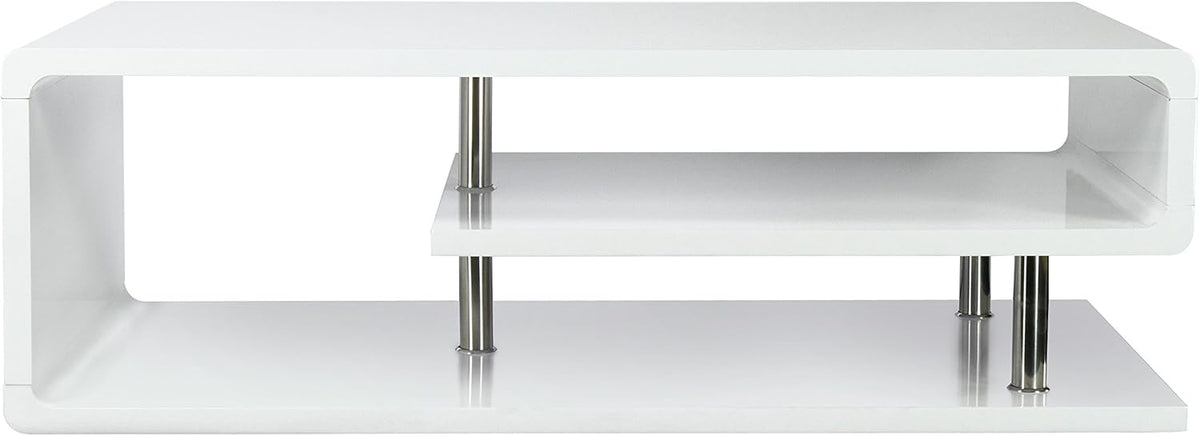 White Modern Coffee Table H7009