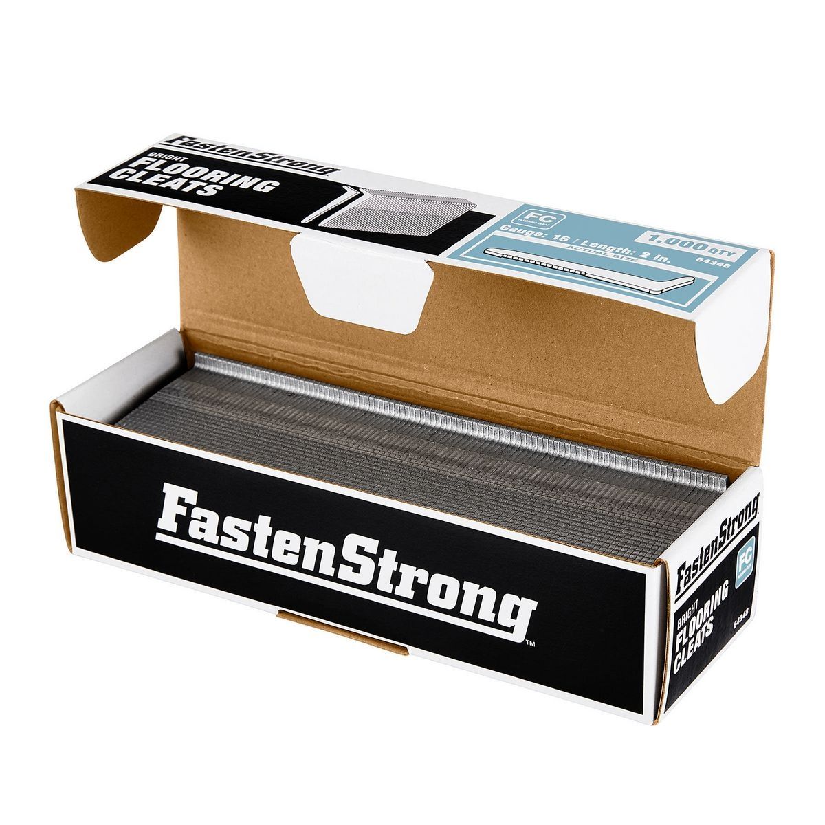 2 in. 16 GA Flooring Cleat Nail, 1000 Piece M257