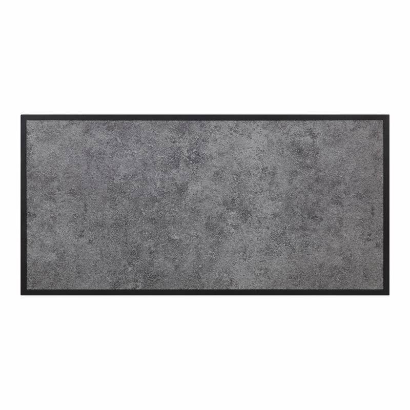 Industrial Metal Console Table in Gray Q79627