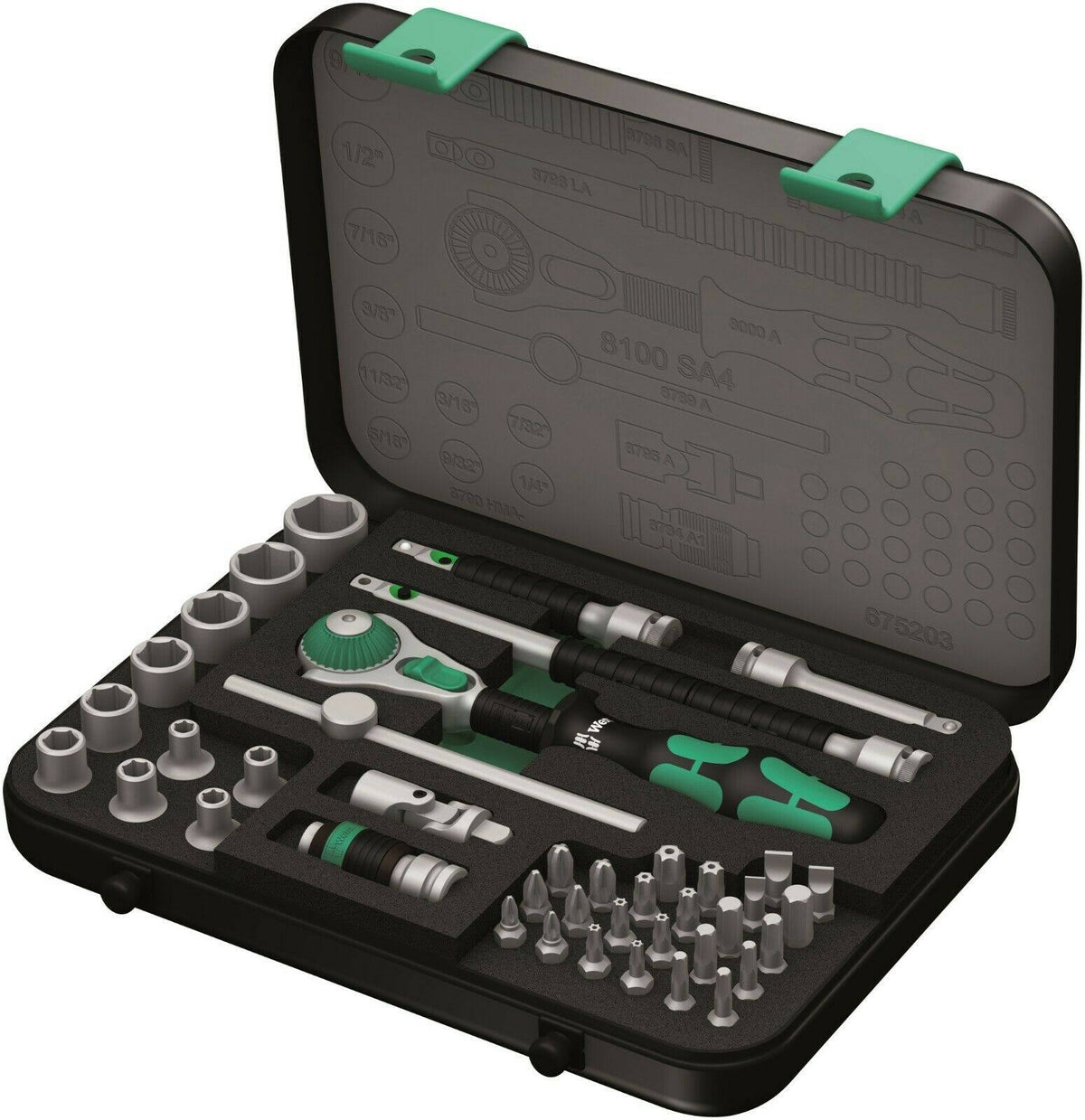 1/4x22 Drive Imperial Ratchet Set W811