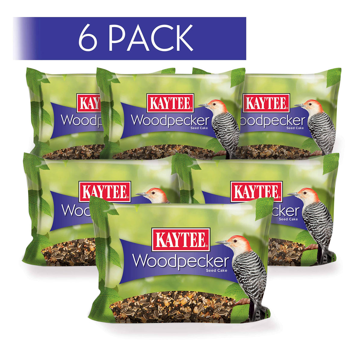 6 Count Woodpecker Cake Wild Bird Treats K52589