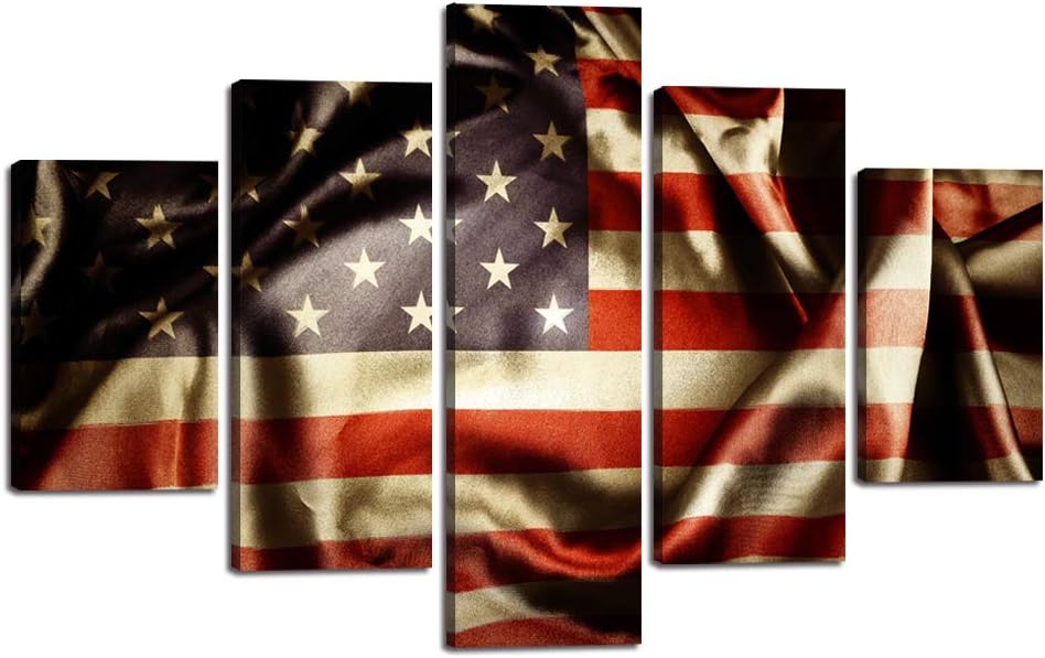 5pcs Framed Canvas Print Wall Art (50''W x 24''H) S6368