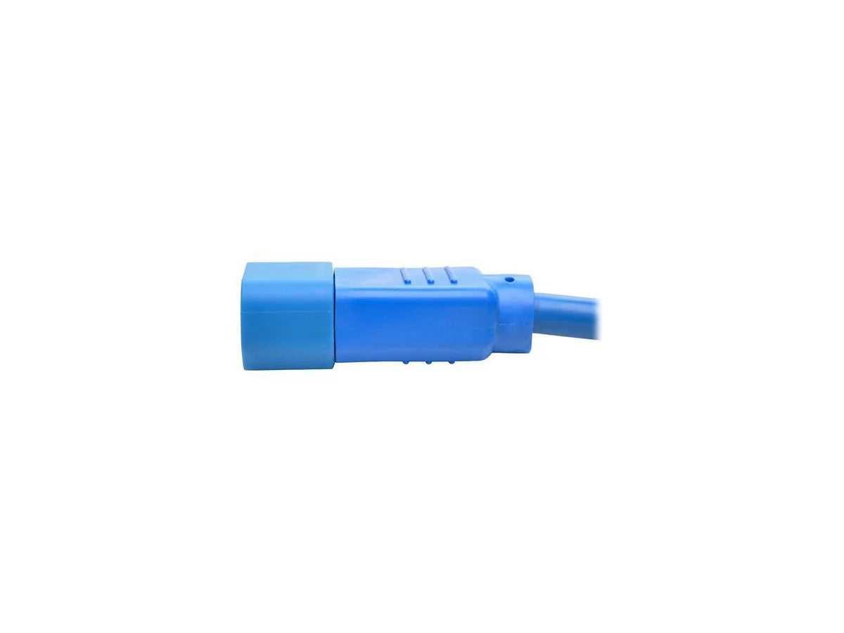 Heavy-Duty Computer Power Cord, 15A, 14 AWG, Blue, 6 ft. M83296