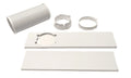White Window Air Conditioner Exhaust Kit D390219