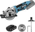 Cordless Mini Circular Saw with 2.0Ah Battery and Fast Charger Y556487