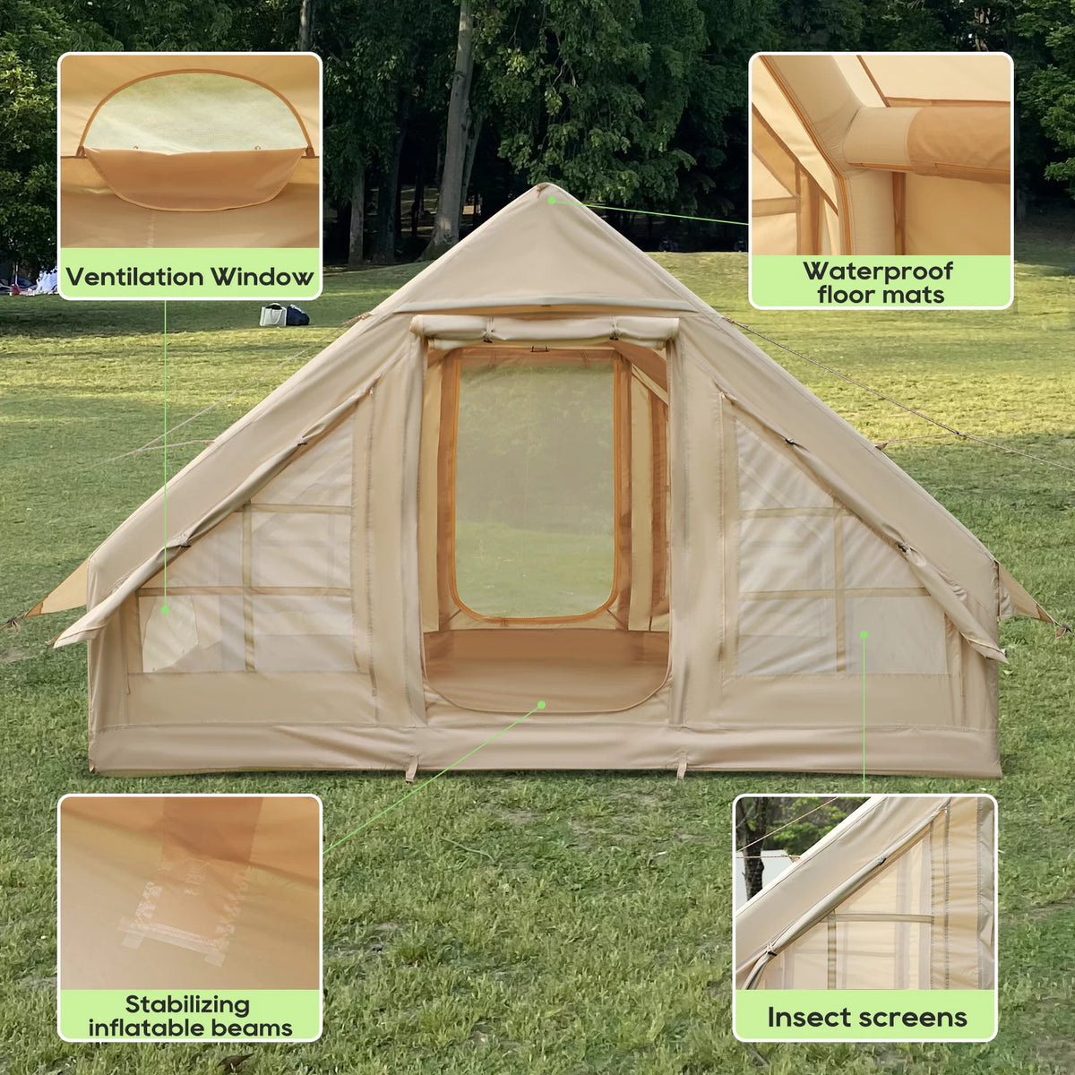 Inflatable Camping Tent with Pump C274813