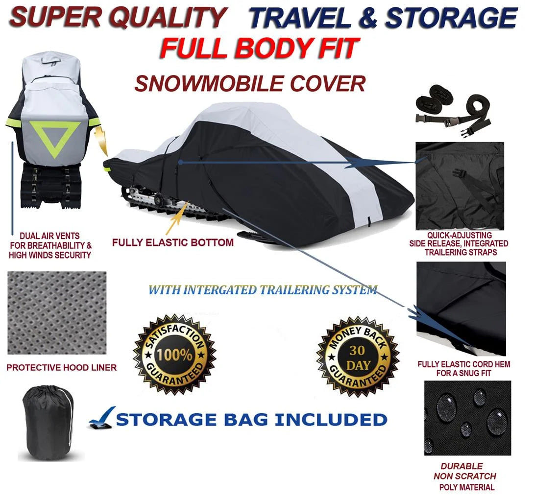 Snowmobile Travel and Storage Cover Z247