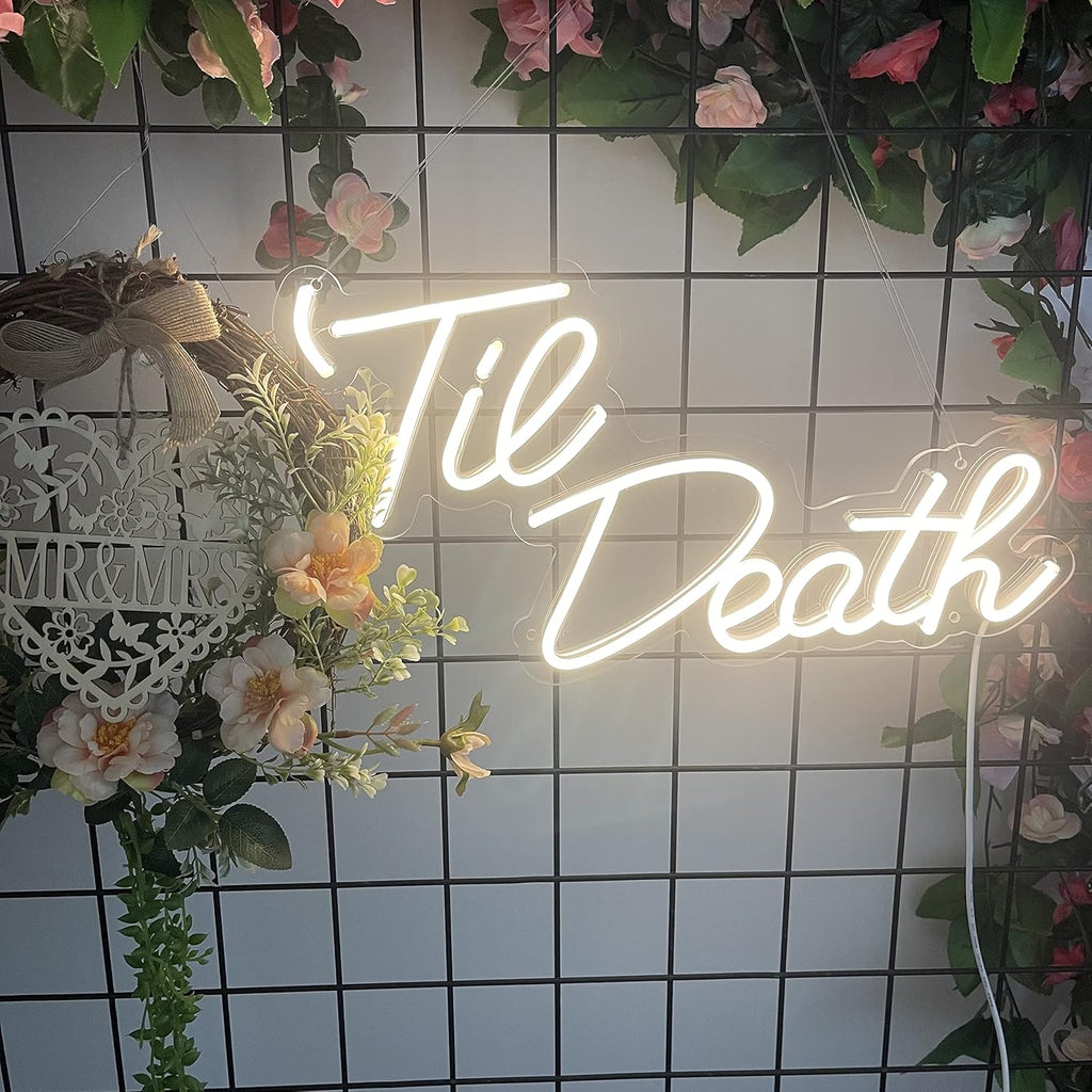 Warm White Neon Sign U966073